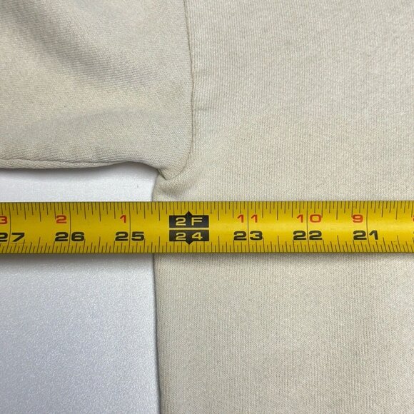 Vintage 90s Tenafly New Jersey Sweatshirt Adult XL White Crew Neck - Picture 16 of 16